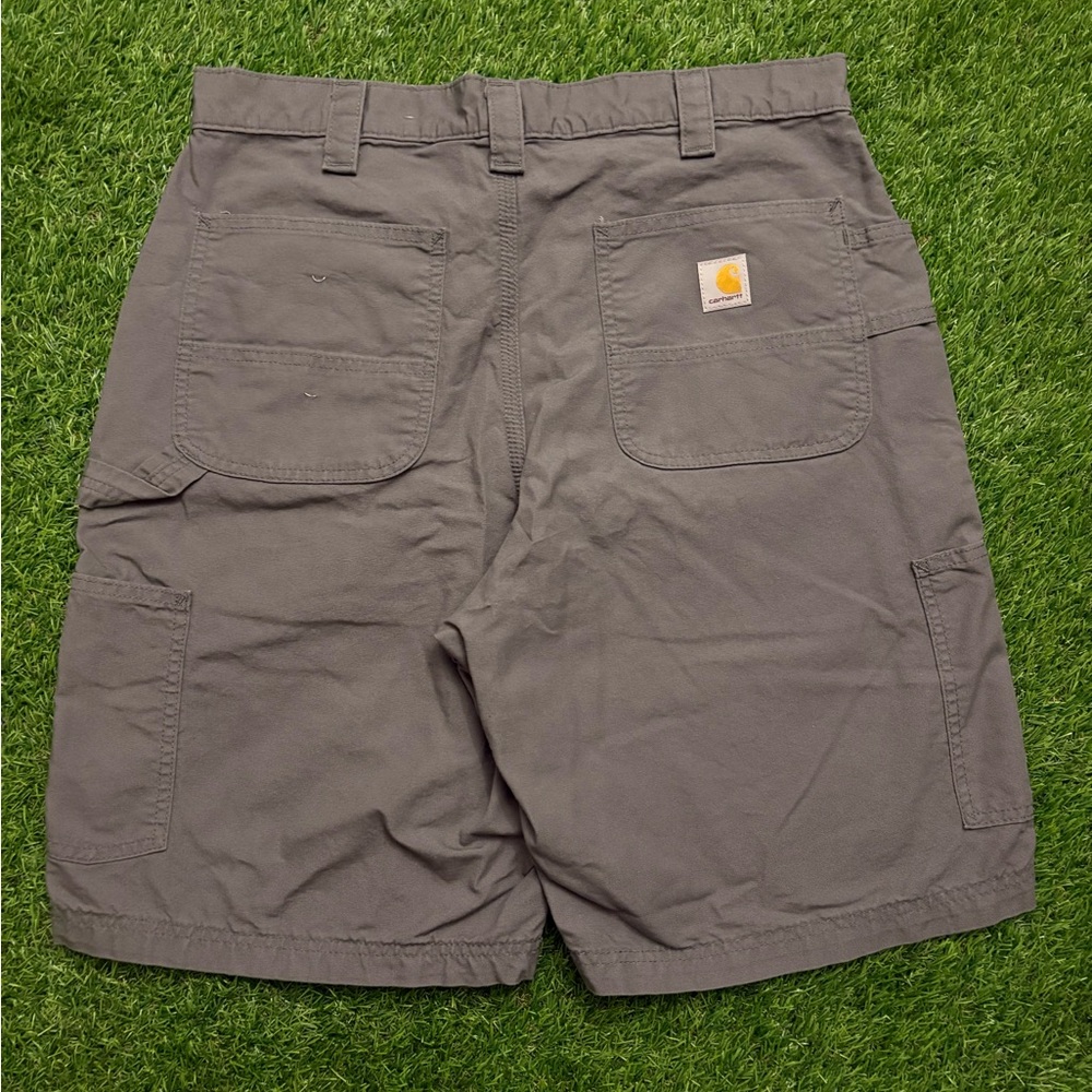 Mens Gray Carhartt chino shorts
